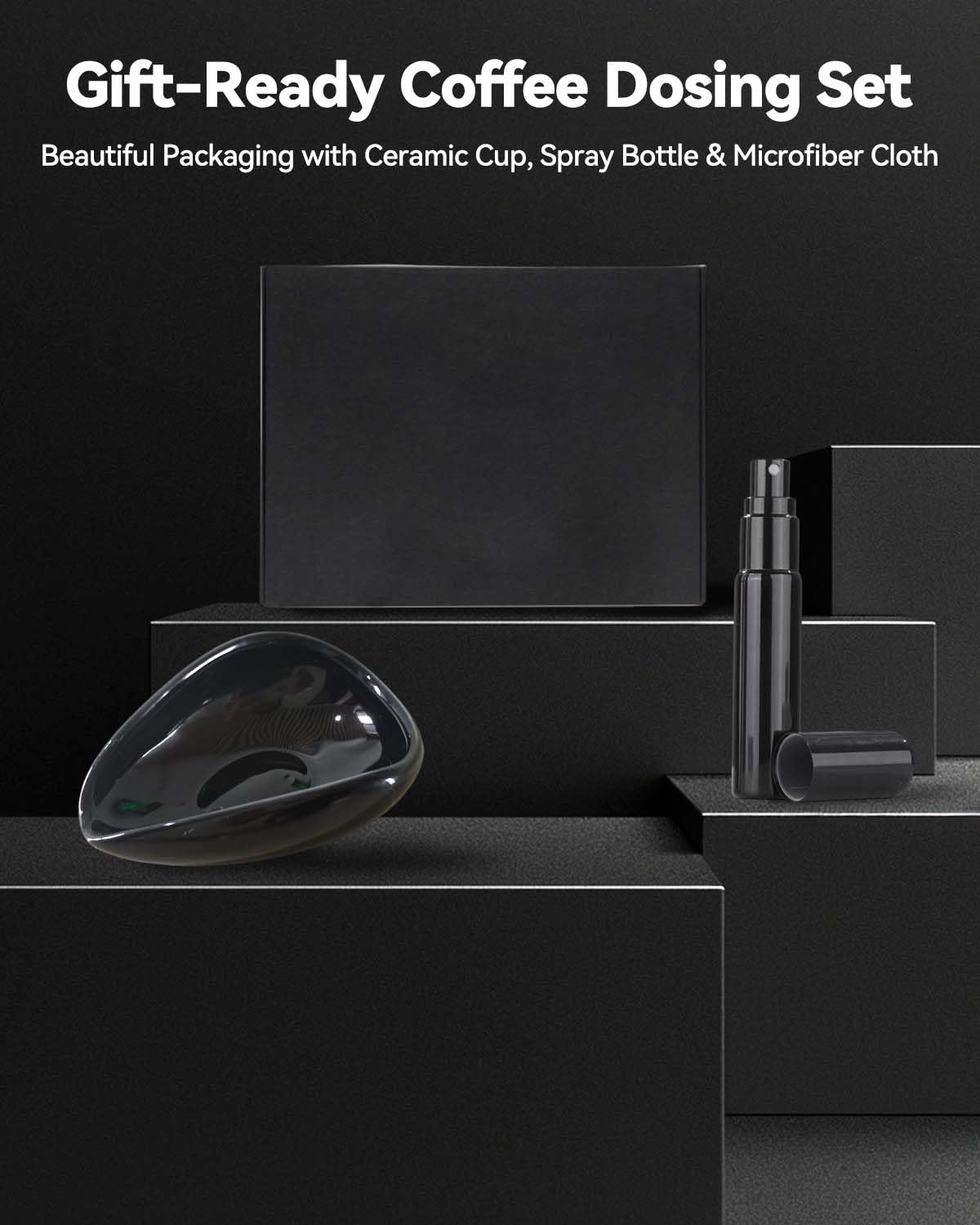 Espresso Coffee Dosing Cup & RDT Spray Bottle Kit