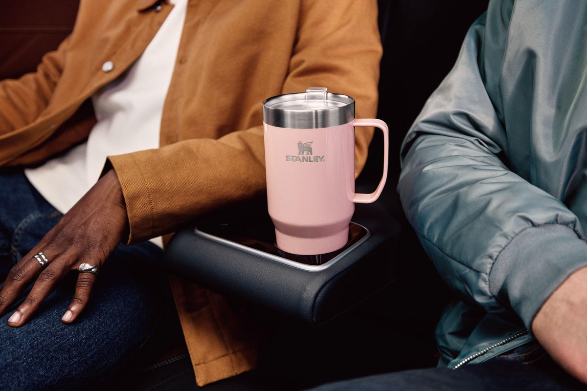STANLEY The Everyday Suburban Mug | 16 oz | Drink Through Lid | Cup for Coffee, Tea and Drinks | Insulated Stainless Steel Coffee Mug | BPA-Free | Blue Dream Gloss