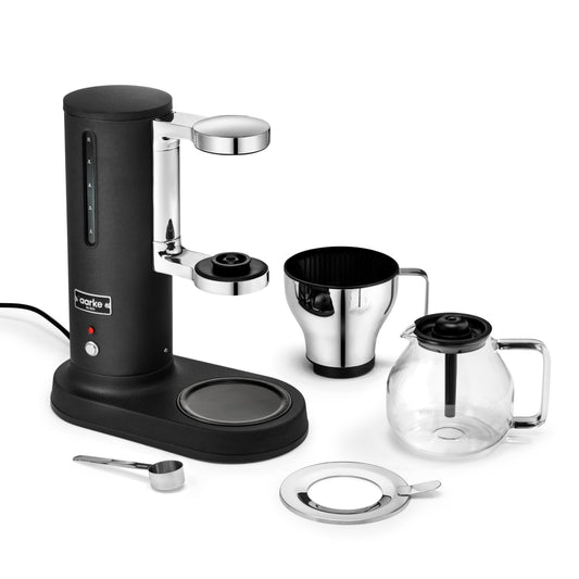 aarke Drip Coffee Maker with 42oz Glass Carafe, Matte Black